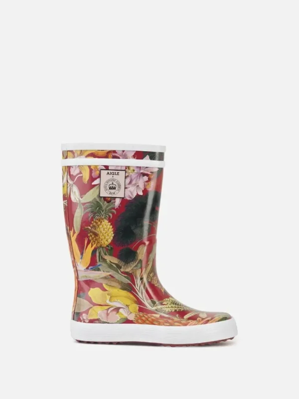 Danefæ AIGLE Lolly pop Kid Red KEW GARDEN | Børn Gummistøvler | Sko