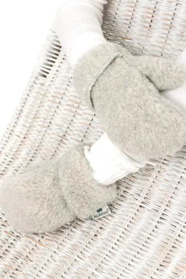 Danefæ Alwero Mittens Freeze JR Light Grey | Børn Vanter Og Huer