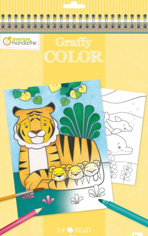 Danefæ Avenue M Graffy Color Mum/Baby | Kreativ Leg