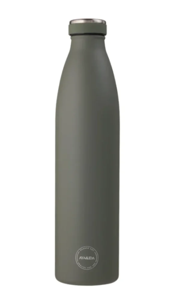 Danefæ Ayaida 1000ml Tropical Green | Børn Drikkedunke Og Madkasser