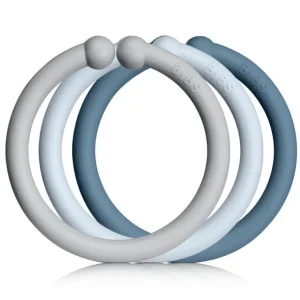 Danefæ Bibs Loops 12 Pak Baby blue/Cloud/Petrol | Bidelegetøj