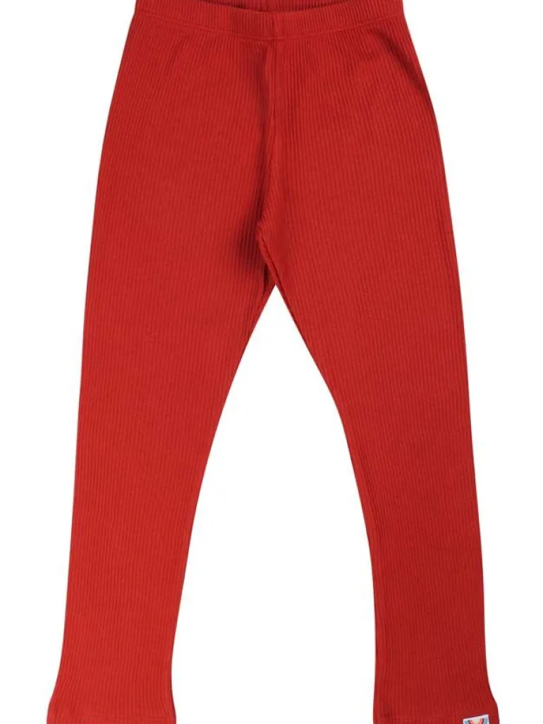 Danefæ BIFROST - Sirop Leggings Dk Rust Rib | Børn Leggings | Leggings