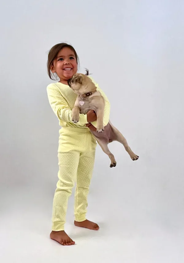 Danefæ BIFROST - Slumber Nightwear Light Lemon | Børn Nattøj