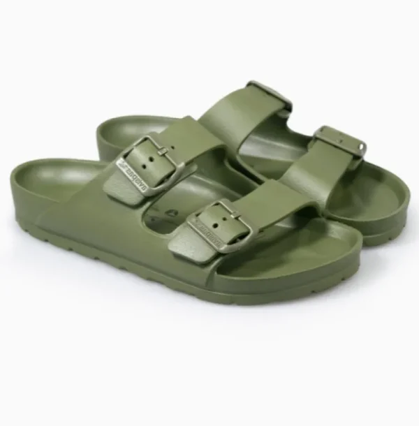 Danefæ Calzame - Coachella Bio EVA Sandal Olive | Dame Sandaler