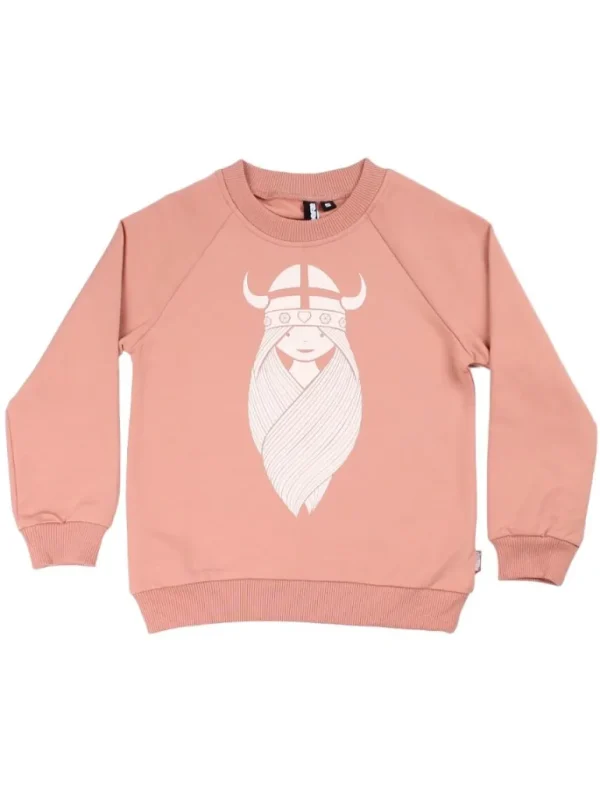 Danefæ Danamerika Sweat Rose Beige FREJA | Børn Sweatshirts