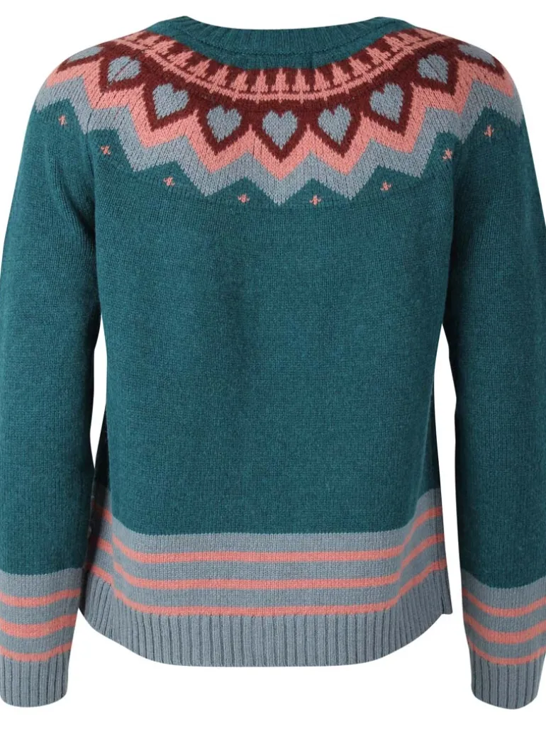 Danefæ Dananja Wool Cardigan Dark Slate | Dame Cardigan | Strik