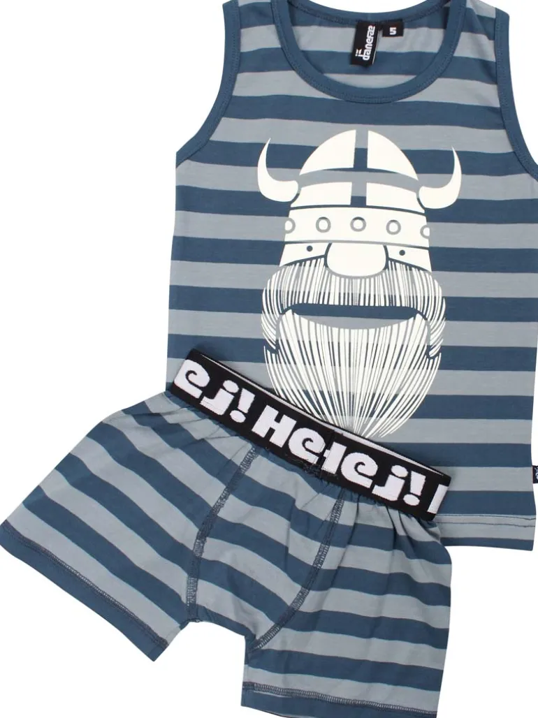Danefæ Danasters Set Dark Slate/Blue Grey ERIK | Børn Undertøj | Undertøj