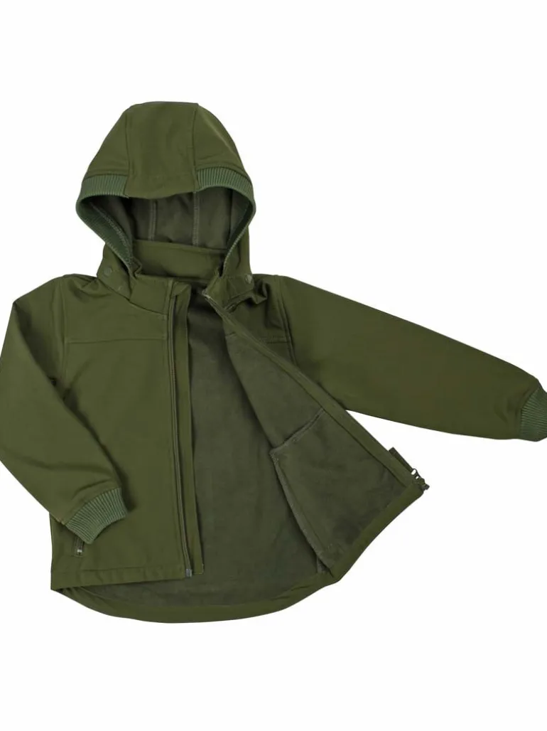 Danefæ Danebandit Softshell Dark Army | Børn Softshelljakker