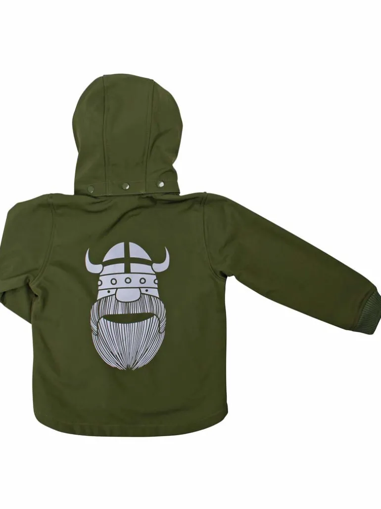 Danefæ Danebandit Softshell Dark Army | Børn Softshelljakker