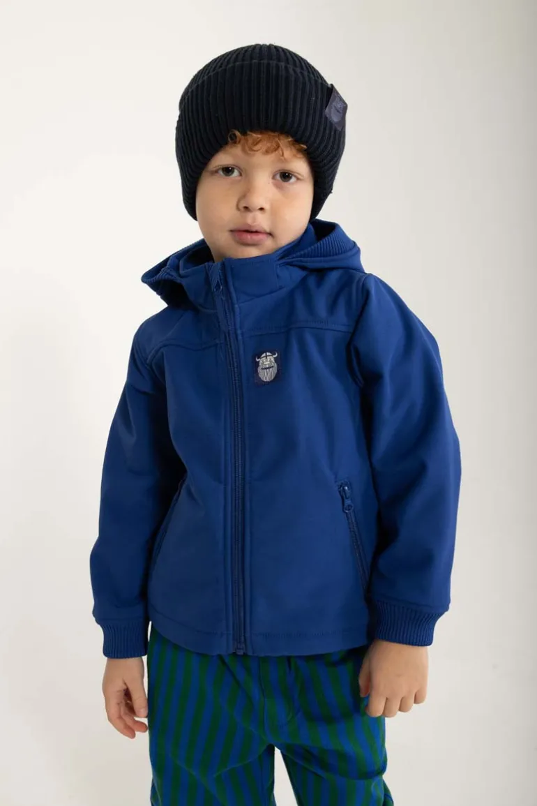 Danefæ Danebandit Softshell Deep Blue | Børn Softshelljakker