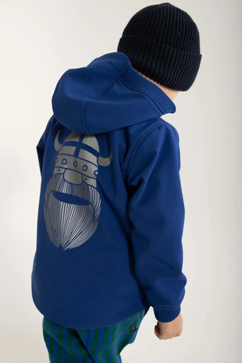 Danefæ Danebandit Softshell Deep Blue | Børn Softshelljakker