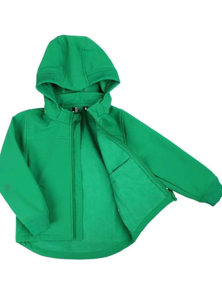 Danefæ Danebandit Softshell Grass Green | Børn Softshelljakker