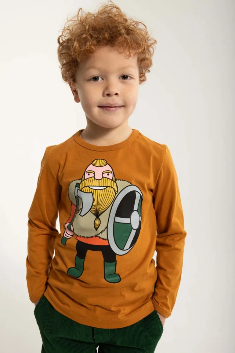 Danefæ Danebasic Longsleeve Golden Honey HARALD DIN VEN | Børn Bluser