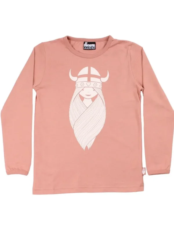 Danefæ Danebasic Longsleeve Rose Beige FREJA | Børn Bluser