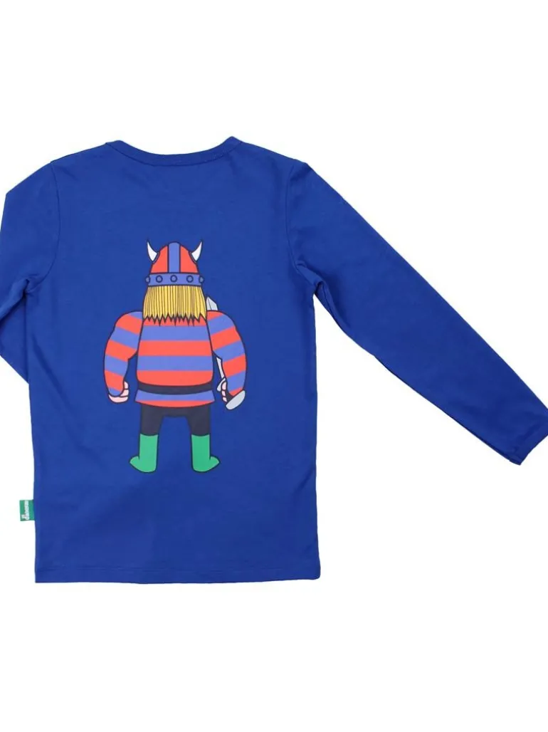 Danefæ Danebasic Longsleeve Royal Blue ERIK DIN VEN | Børn Bluser