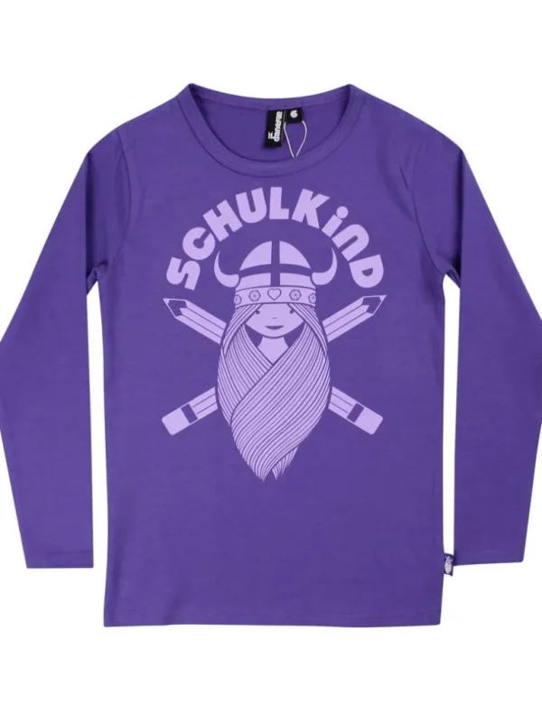 Danefæ Danebasic Longsleeve Shy Purple SCHULKIND FREJA | Børn Bluser