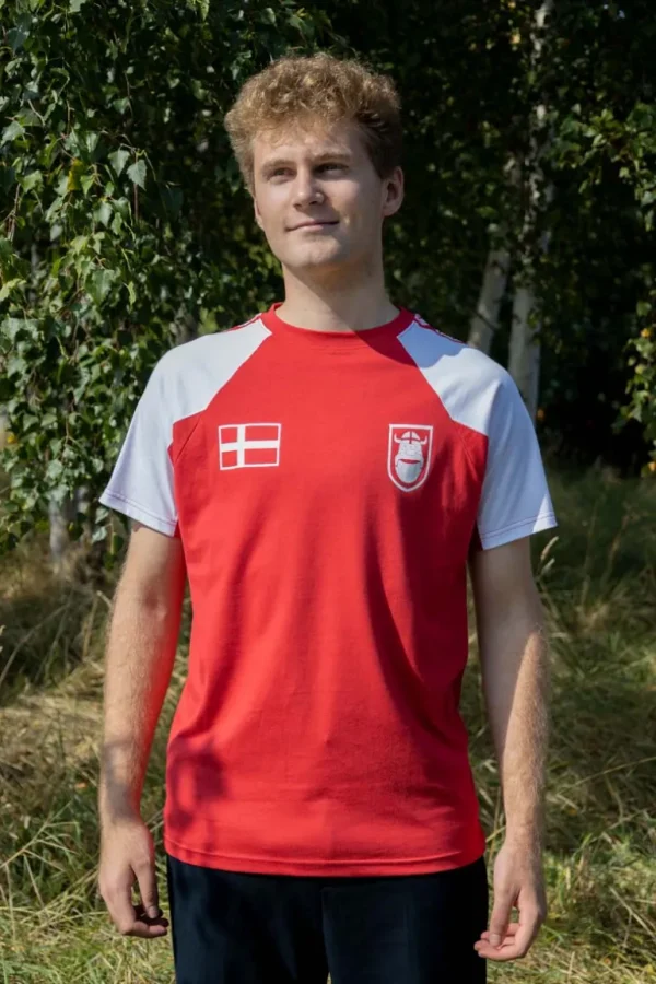 Danefæ Danebasic Superfan Tee Red/White | T-shirt