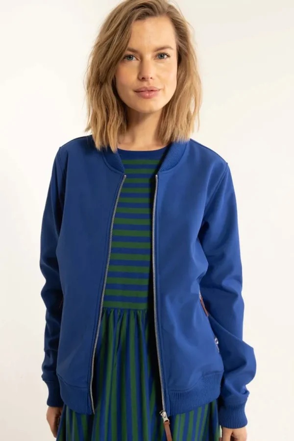 Danefæ Danebea Softshell Bomber Deep Blue | Dame Softshell Frakker