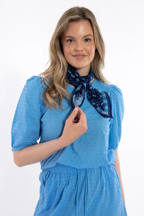 Danefæ Danebesser Scarf Cold Blue FLEURIE | Dame Tørklæder