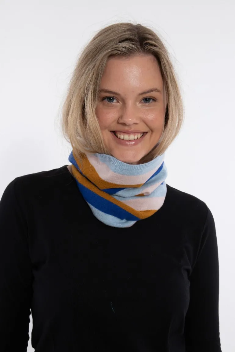 Danefæ Danebest Friend Merino Neckwarmer Gentle Stripe | Dame Tørklæder