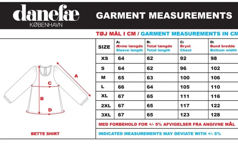 Danefæ Danebette Poplin Shirt Marine/Cold Blue FLEURIE | Dame Skjorter