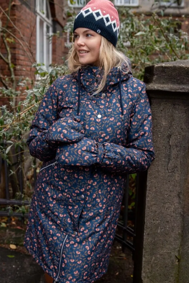 Danefæ Danebrunhilde Winter Parka Navy FLEURIE | Dame Vinterfrakker