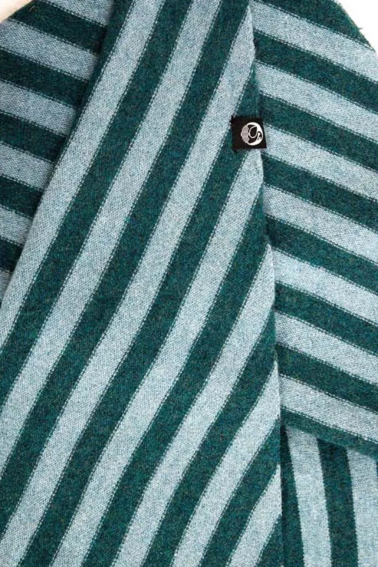 Danefæ Danechic Merino Scarf - Dk Slate/Blue Grey | Dame Tørklæder