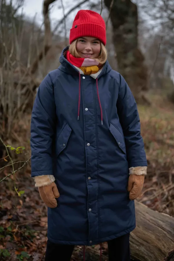 Danefæ Danecoast Winter Parka Dark Navy | Dame Vinterfrakker