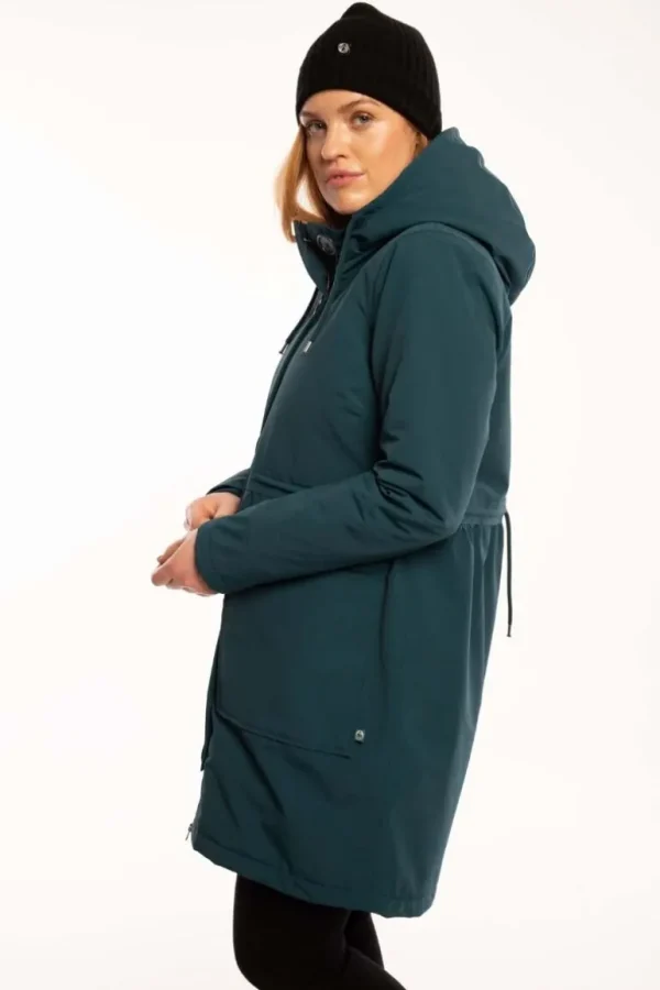 Danefæ Danecorgi Winter Parka Dusty Blue | Dame Vinterfrakker