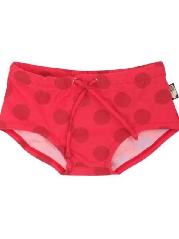 Danefæ Danedolphin Shorts Red currant/ ox red | Børn Uv Badetøj | Uv Badetøj