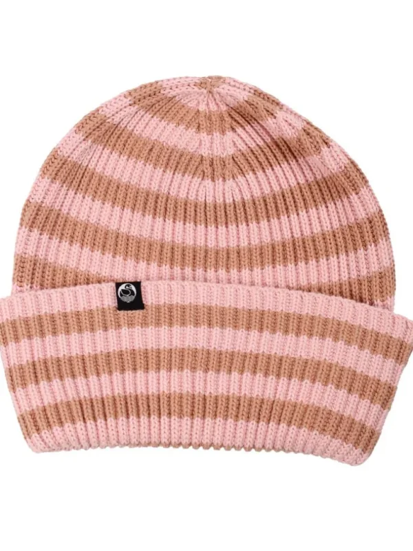 Danefæ Danefolk Cotton Beanie Antique Rose/Gentle Rose | Dame Huer