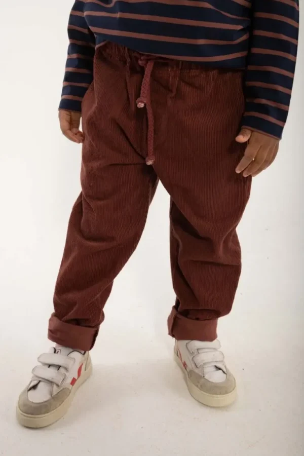 Danefæ Danefrederikke Cord Pants Beige Rose | Børn Bukser