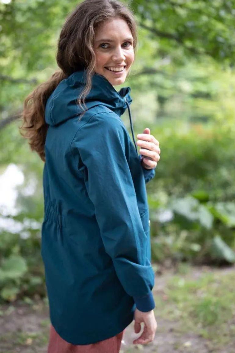 Danefæ Danefryd Anorak Dusty Navy | Dame Overgangsjakker