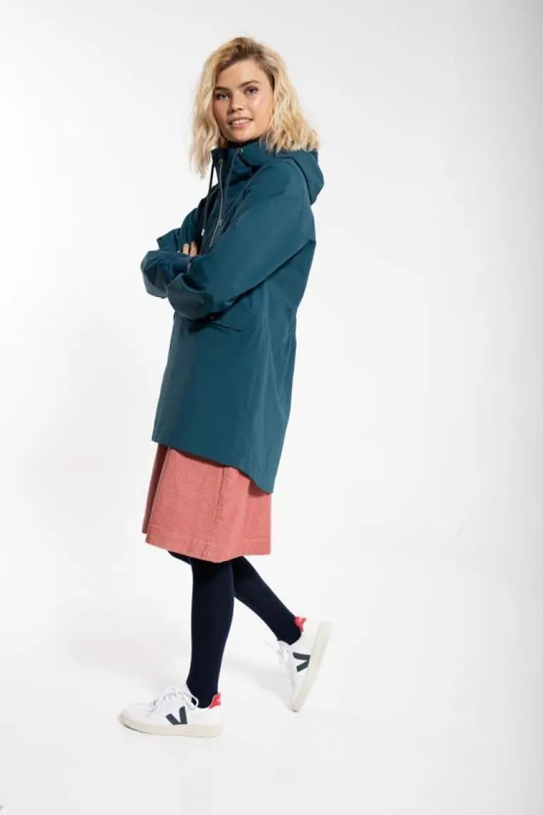 Danefæ Danefryd Anorak Dusty Navy | Dame Overgangsjakker