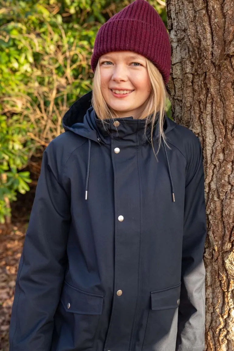 Danefæ Danegarden Raincoat Dark Navy | Dame Regnfrakker