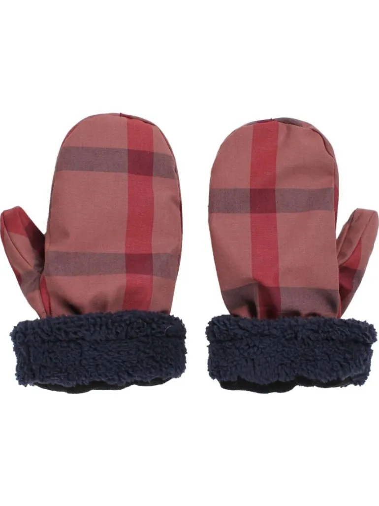 Danefæ Danehandy Mittens Beige Rose/Dark Navy/Redwine | Dame Vanter