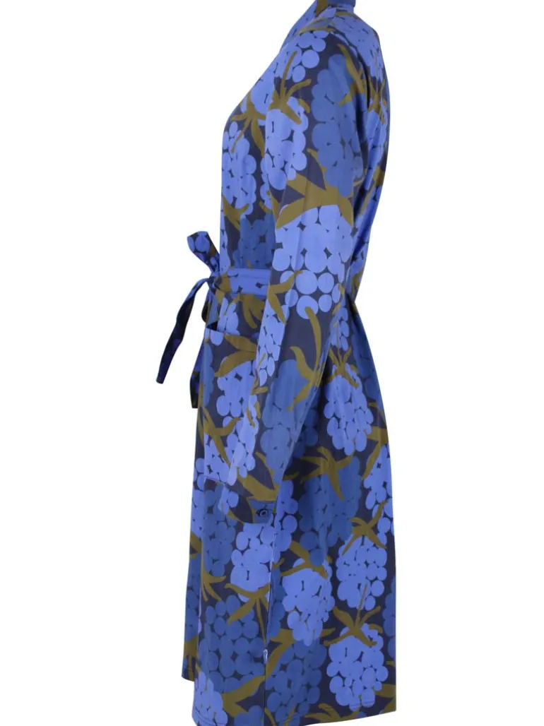 Danefæ Daneheritage Poplin Dress Deep Blue MAXIBERRY | Dame Kjoler