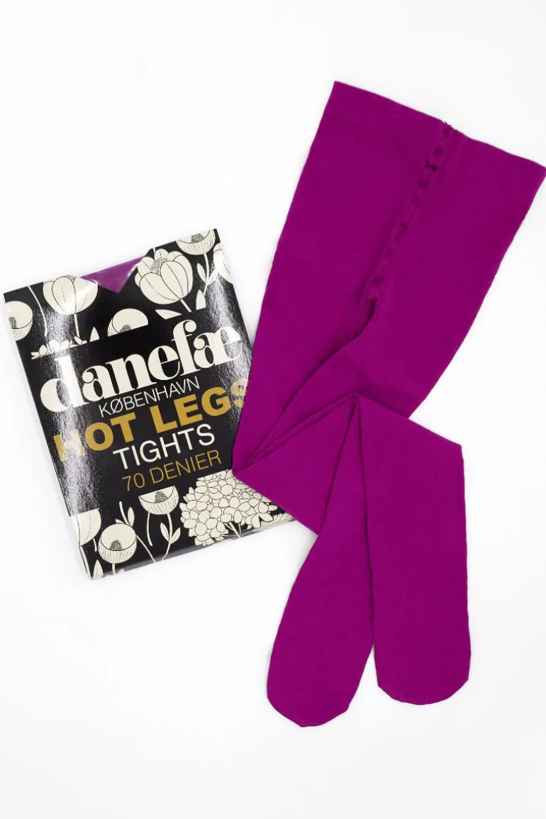 Danefæ Danehot Legs Tights 70den Wild Aster | Dame Strømpebukser