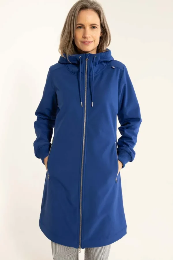 Danefæ Danejane Softshell Deep Blue | Dame Softshell Frakker