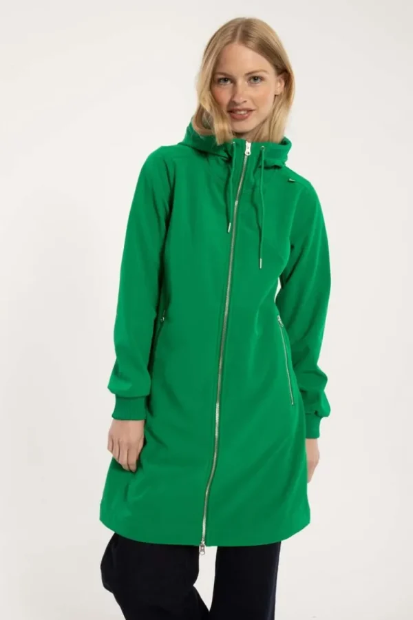 Danefæ Danejane Softshell Grass Green | Dame Softshell Frakker