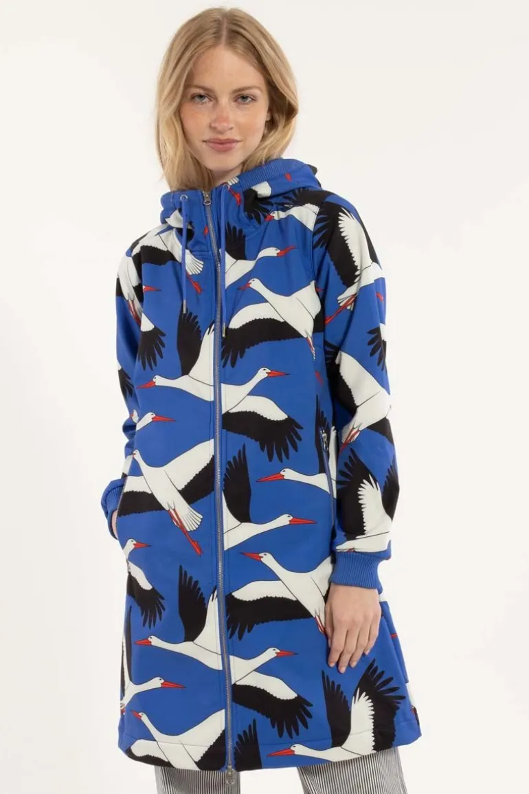 Danefæ Danejane Softshell Royal Blue STORK | Dame Softshell Frakker