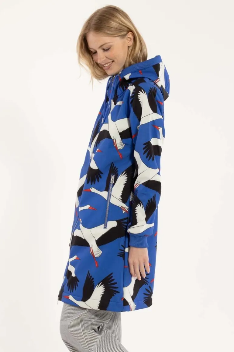 Danefæ Danejane Softshell Royal Blue STORK | Dame Softshell Frakker