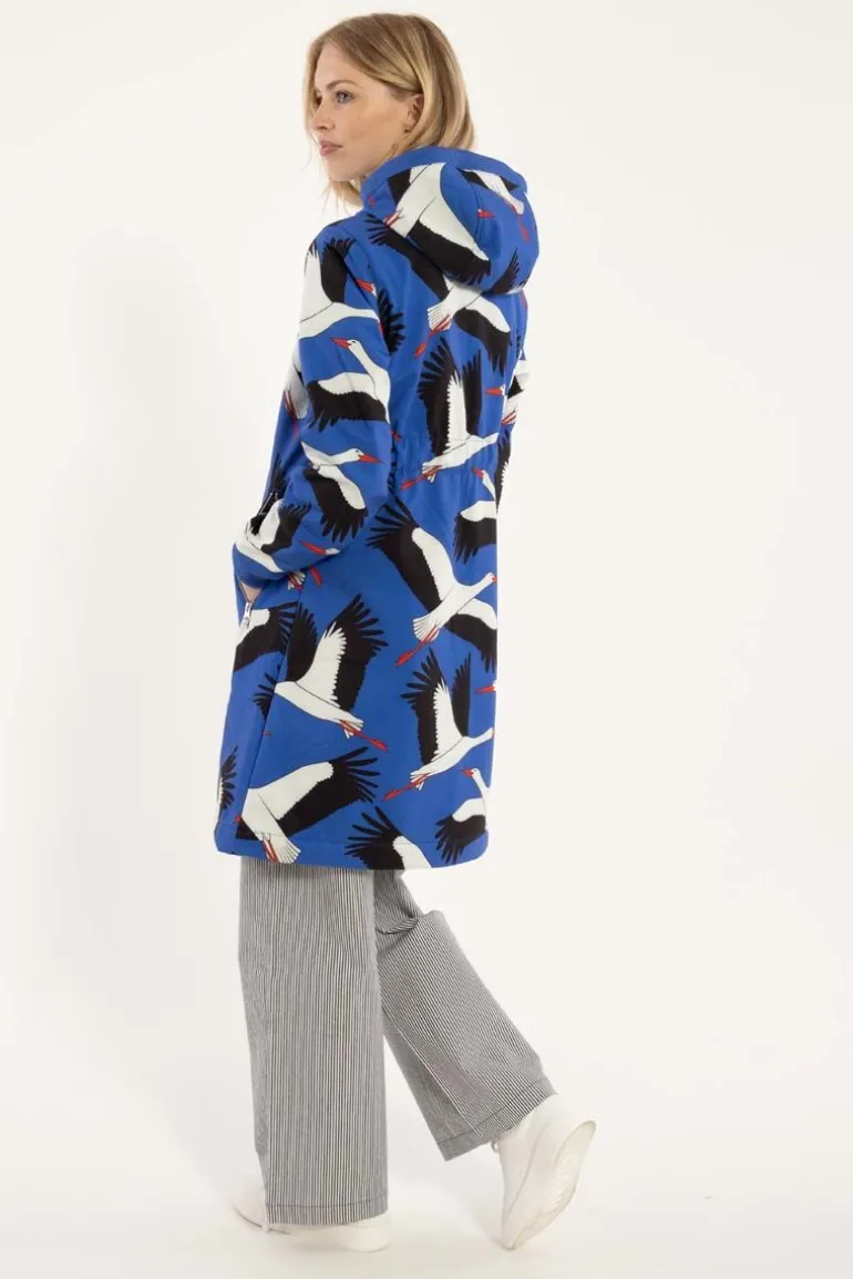 Danefæ Danejane Softshell Royal Blue STORK | Dame Softshell Frakker