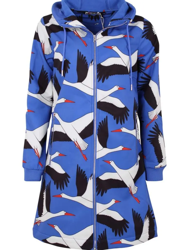 Danefæ Danejane Softshell Royal Blue STORK | Dame Softshell Frakker