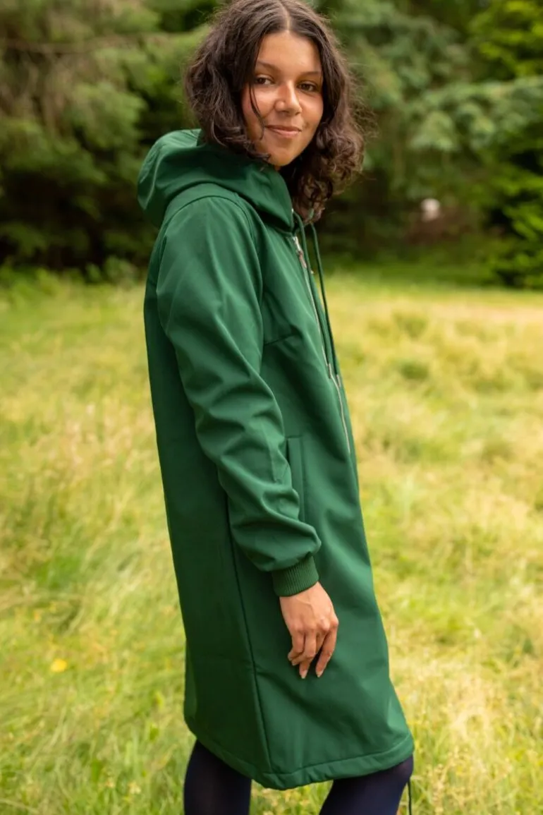 Danefæ Danekarla Softshell Warm Khaki | Dame Softshell Frakker