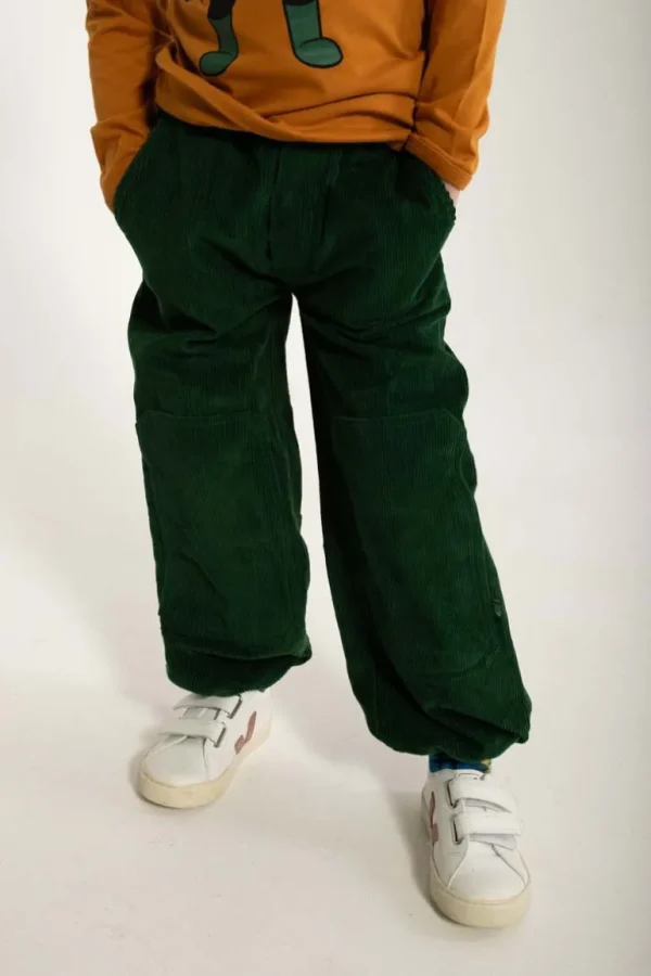 Danefæ Danekatholt Cord Pants Dark Pine | Børn Bukser | Bukser