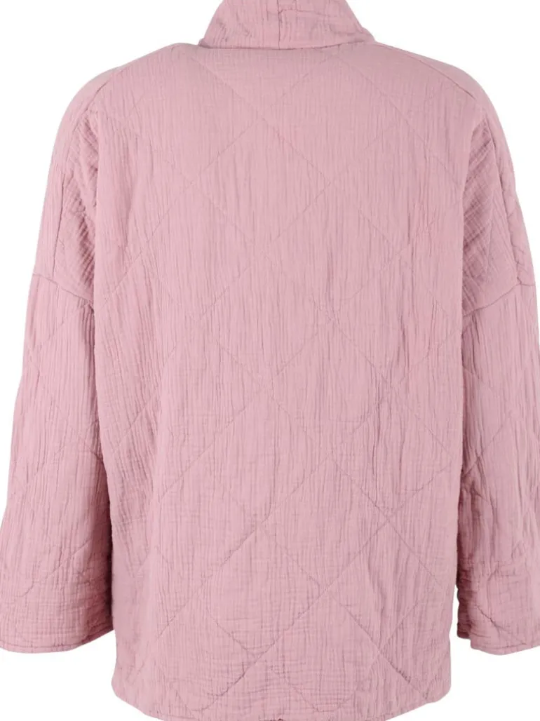 Danefæ Danekatrin Quilt Jacket Cold Rose | Dame Cardigan