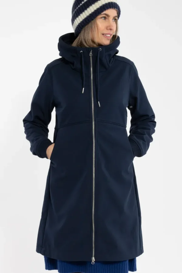 Danefæ Daneline Softshell Dk Navy | Dame Softshell Frakker