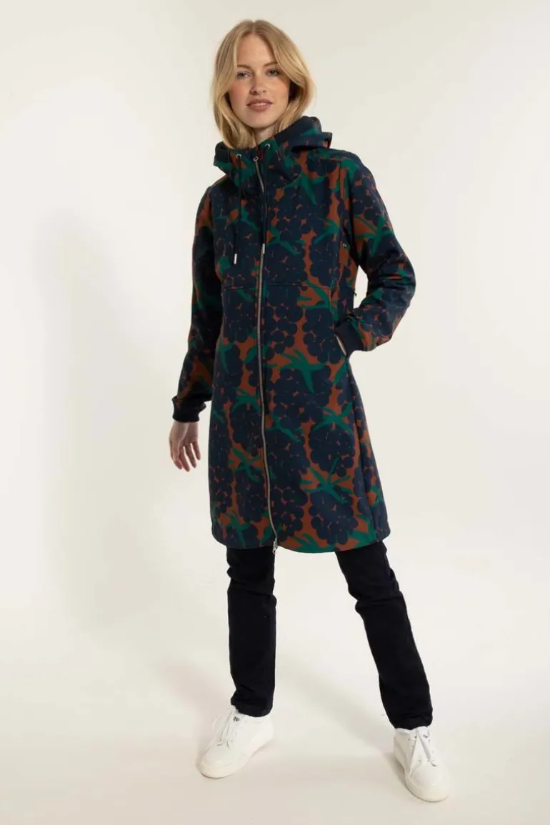 Danefæ Daneline Softshell Rust BIG BERRIES | Dame Softshell Frakker