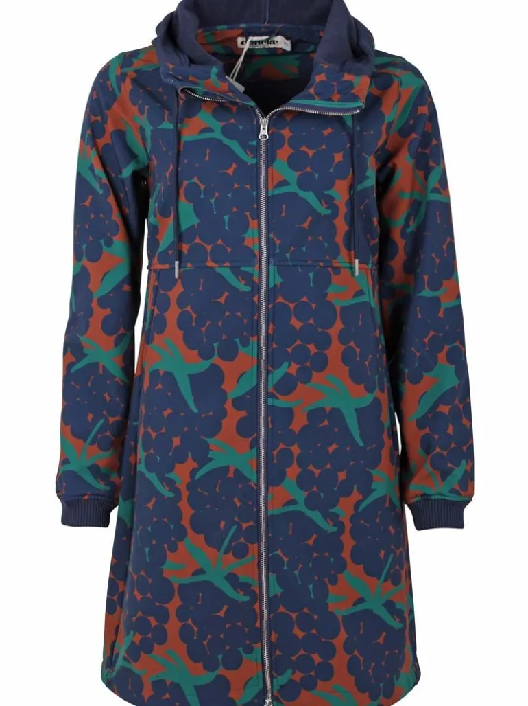 Danefæ Daneline Softshell Rust BIG BERRIES | Dame Softshell Frakker